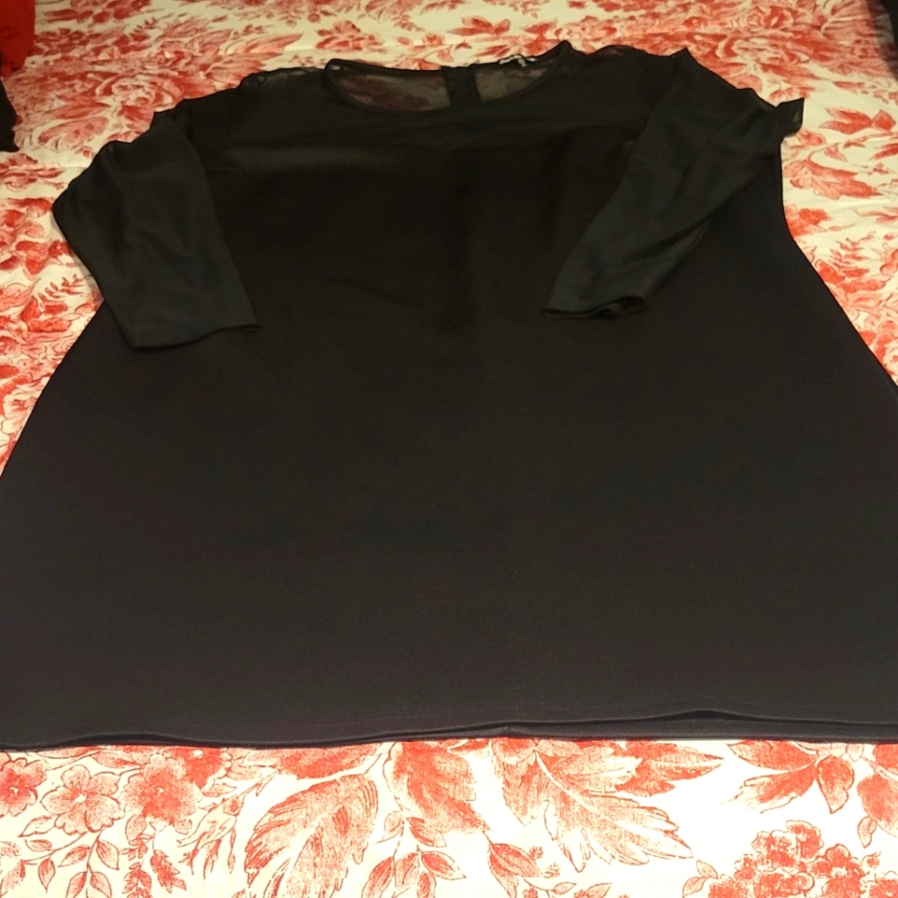 Rue 21 Plus Size Black Above the Knee Length Dress